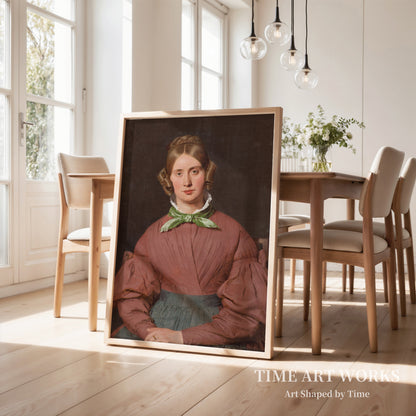 スザンヌ・セシリー・コブケ（Susanne Cecilie Købke, født Købke, kunstnerens hustru）— コエブケ、クリスチャン（Købke, Christen）