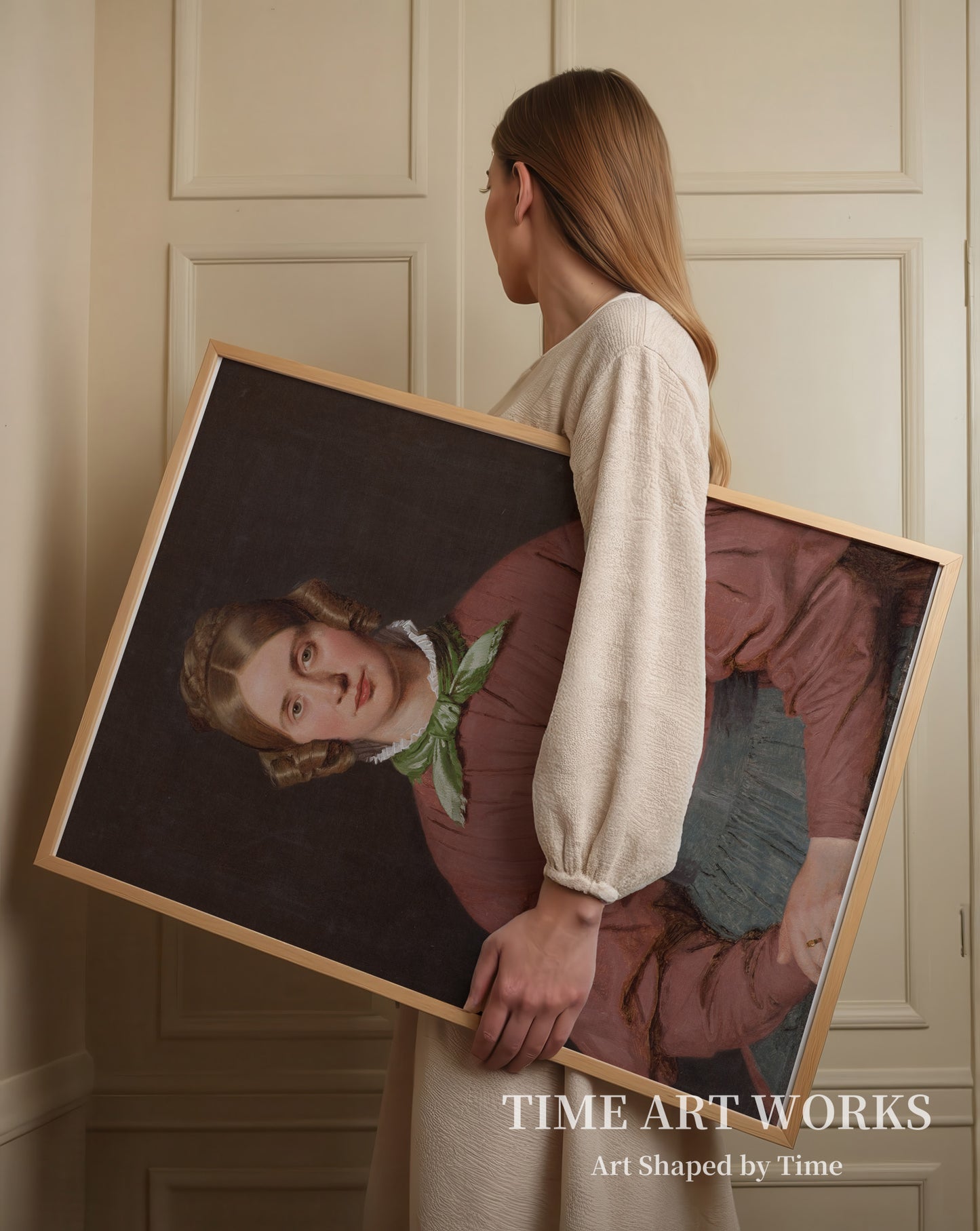 スザンヌ・セシリー・コブケ（Susanne Cecilie Købke, født Købke, kunstnerens hustru）— コエブケ、クリスチャン（Købke, Christen）