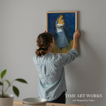 母と子（Moder og barn）— ハーゲドーン＝オルセン、Th.（Hagedorn-Olsen, Th.）