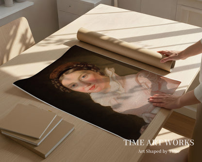 スザンヌ・ジュール（Suzanne Juel, kunstnerens svigerinde, senere hans tredje hustru）— エッカースバーグ、C.W.（Eckersberg, C.W.）