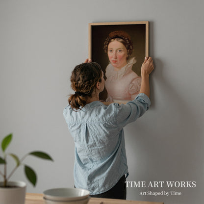 スザンヌ・ジュール（Suzanne Juel, kunstnerens svigerinde, senere hans tredje hustru）— エッカースバーグ、C.W.（Eckersberg, C.W.）