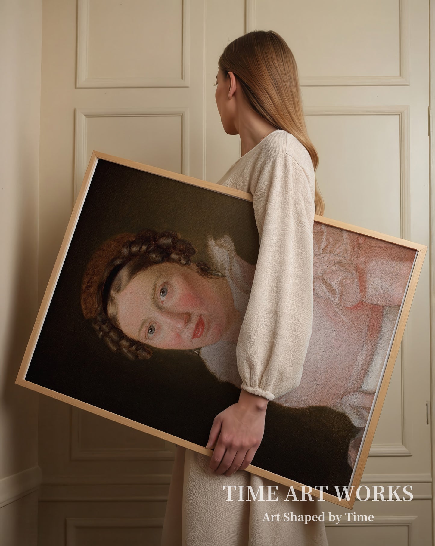 スザンヌ・ジュール（Suzanne Juel, kunstnerens svigerinde, senere hans tredje hustru）— エッカースバーグ、C.W.（Eckersberg, C.W.）