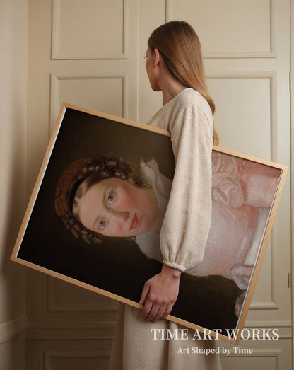 スザンヌ・ジュール（Suzanne Juel, kunstnerens svigerinde, senere hans tredje hustru）— エッカースバーグ、C.W.（Eckersberg, C.W.）