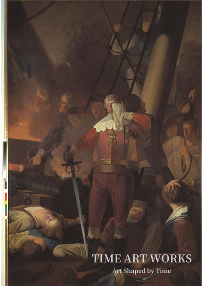トリニティ号のクリスティアン4世（Christian IV på "Trefoldigheden" i slaget på Koldberger Heide 1644）— ベンズ、ヴィルヘルム（Bendz, Wilhelm）