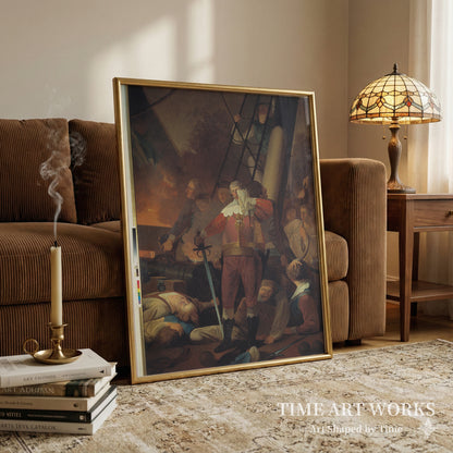 トリニティ号のクリスティアン4世（Christian IV på "Trefoldigheden" i slaget på Koldberger Heide 1644）— ベンズ、ヴィルヘルム（Bendz, Wilhelm）