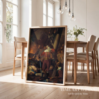 トリニティ号のクリスティアン4世（Christian IV på "Trefoldigheden" i slaget på Koldberger Heide 1644）— ベンズ、ヴィルヘルム（Bendz, Wilhelm）