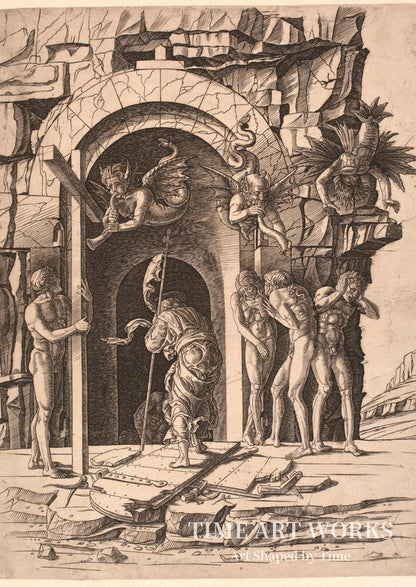 死者の領域におけるキリスト（Kristus i de dødes rige）— マンテーニャ、アンドレア（Mantegna, Andrea）