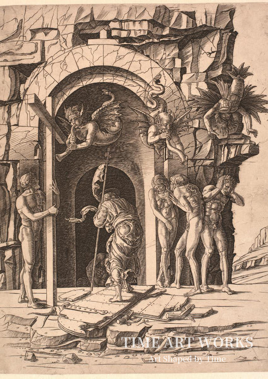 死者の領域におけるキリスト（Kristus i de dødes rige）— マンテーニャ、アンドレア（Mantegna, Andrea）