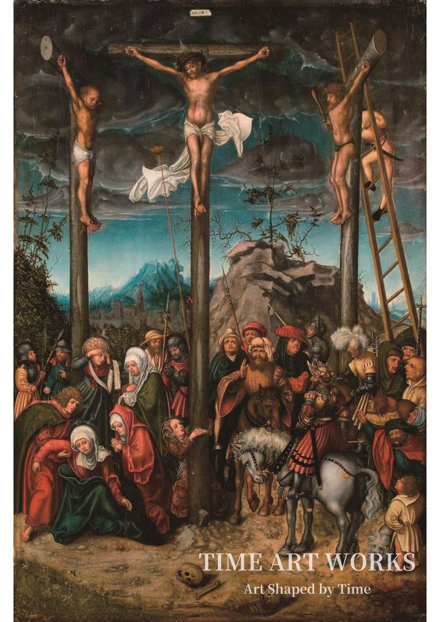 磔刑（Korsfæstelsen）— クラナッハ（I）、ルーカス（Cranach (I), Lucas）