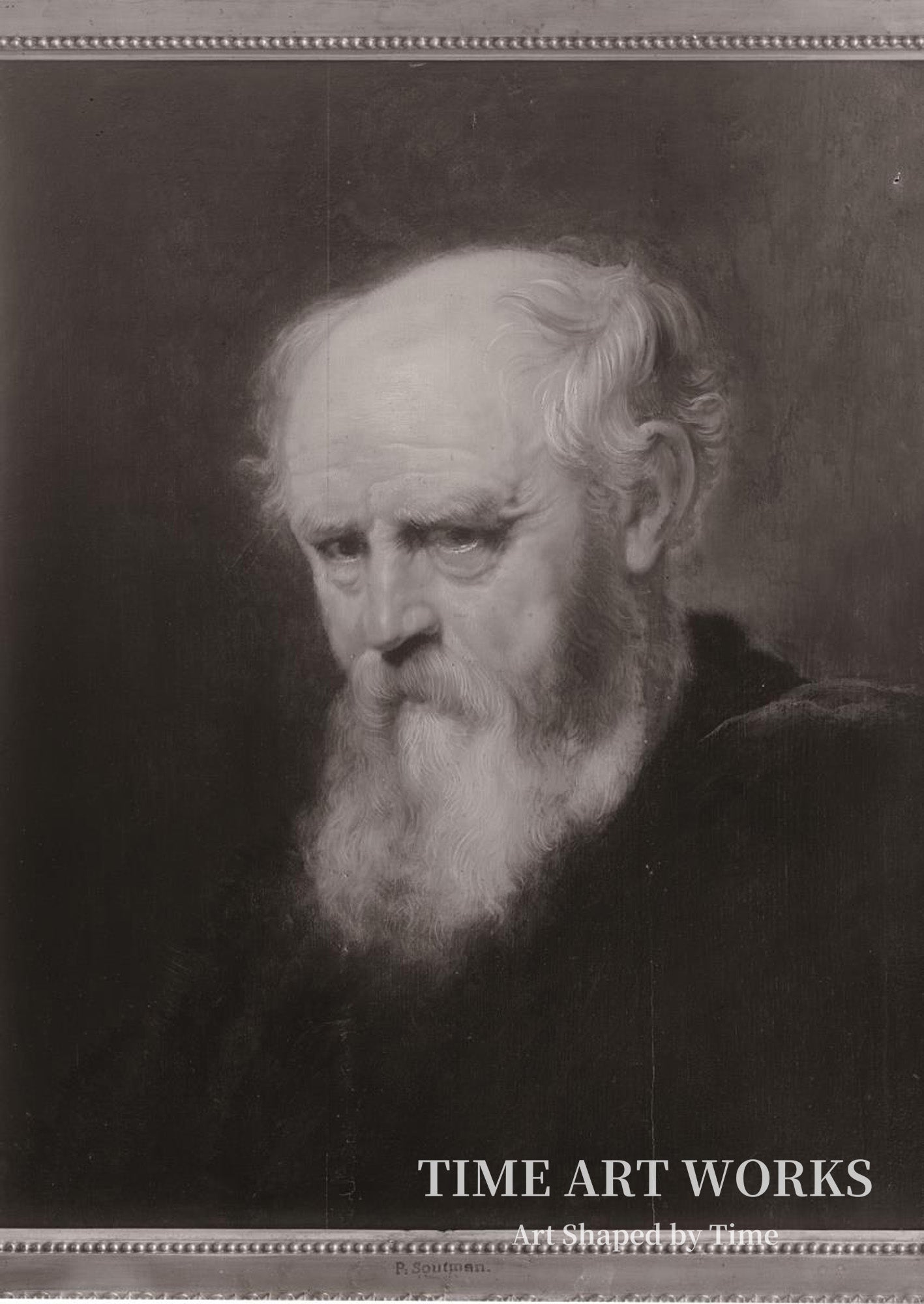 ひげを生やした老人（En skægget olding）— サウトマン、ピーテル・クラース。（Soutman, Pieter Claesz.）
