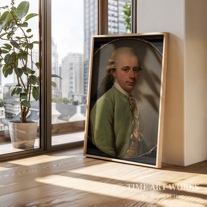 若き日のフレデリック・ハウチ郵政長官（Generalpostdirektør Frederik Hauch som ung）— ユール、イェンス（Juel, Jens）
