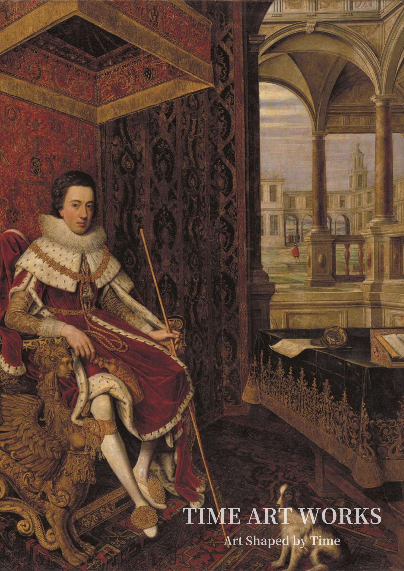 イングランド王チャールズ1世（皇太子時代）（Charles I af England som Prince of Wales）— スティーンウィック、ヘンドリック・ファン2世（Steenwijck, Hendrik van II）