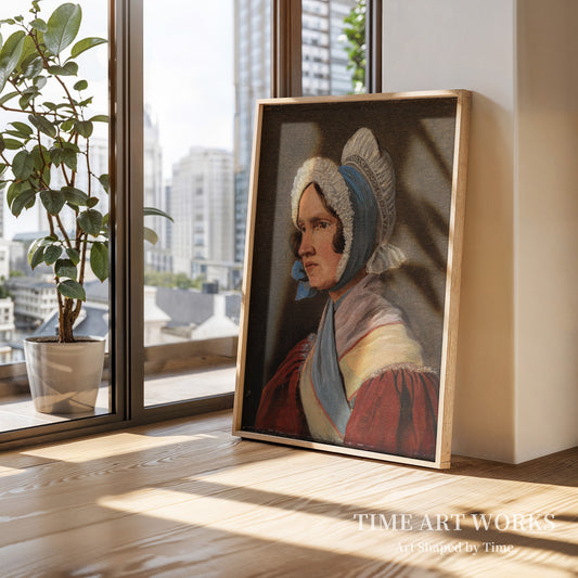 画家の母親であるキャサリン・ルンドビー大佐（旧姓ボンヌヴィー）（Oberstinde Cathrine Lundbye, f. Bonnevie, kunstnerens moder）— ルンドビー、ヨハン・トーマス（Lundbye, Johan Thomas）