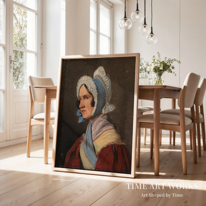 画家の母親であるキャサリン・ルンドビー大佐（旧姓ボンヌヴィー）（Oberstinde Cathrine Lundbye, f. Bonnevie, kunstnerens moder）— ルンドビー、ヨハン・トーマス（Lundbye, Johan Thomas）