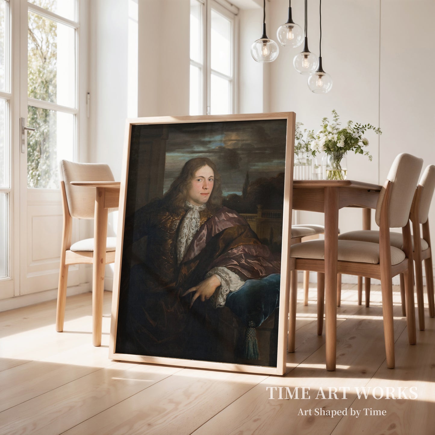 若い男性の肖像（Portræt af en ung mand）— ムーア、チャールズ2世（Moor, Carel de II）