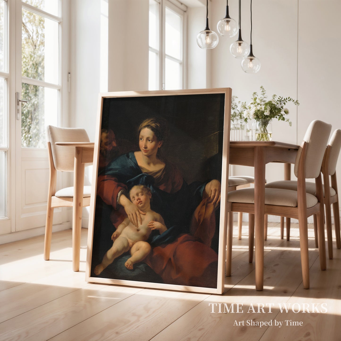 聖家族（Den hellige Familie）— 袋切り師、洗礼者ヨハネ（Tagliasacchi, Giovanni Battista）