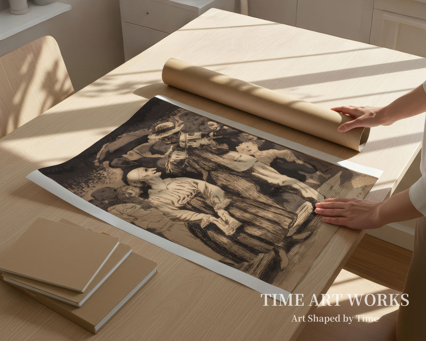 古いストリートシンガー（Den gamle gadesangerske）— ウィルムセン、J.F.（Willumsen, J.F.）