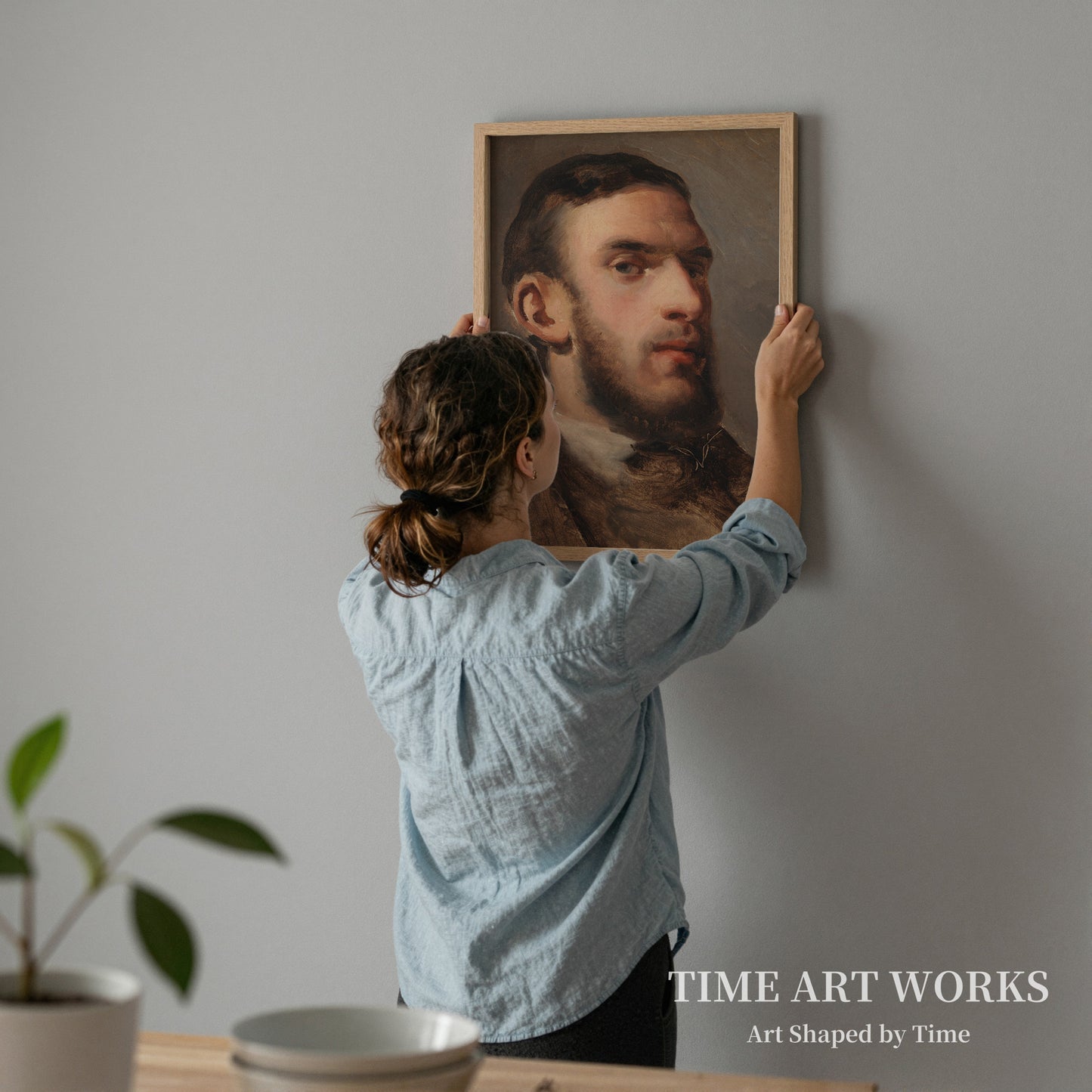 自画像（Selvportræt）— ピサロ、カミーユ（Pissarro, Camille）