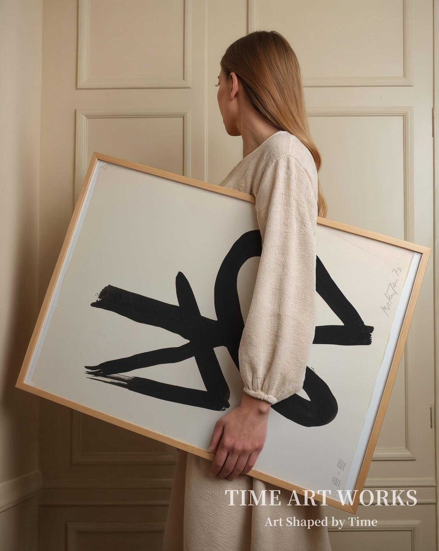 『Signes Rijeka』習作（Forlæg for den serigrafiske mappe "Signes Rijeka", 1975）— モーテンセン、リチャード（Mortensen, Richard）