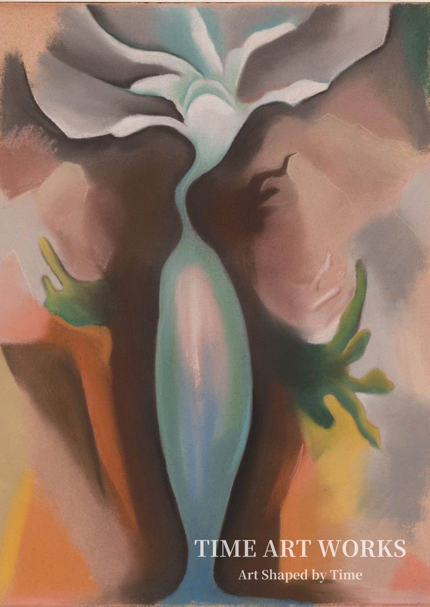 開花植物（Flowering Plant）— オキーフ、ジョージア州（O'Keeffe, Georgia）