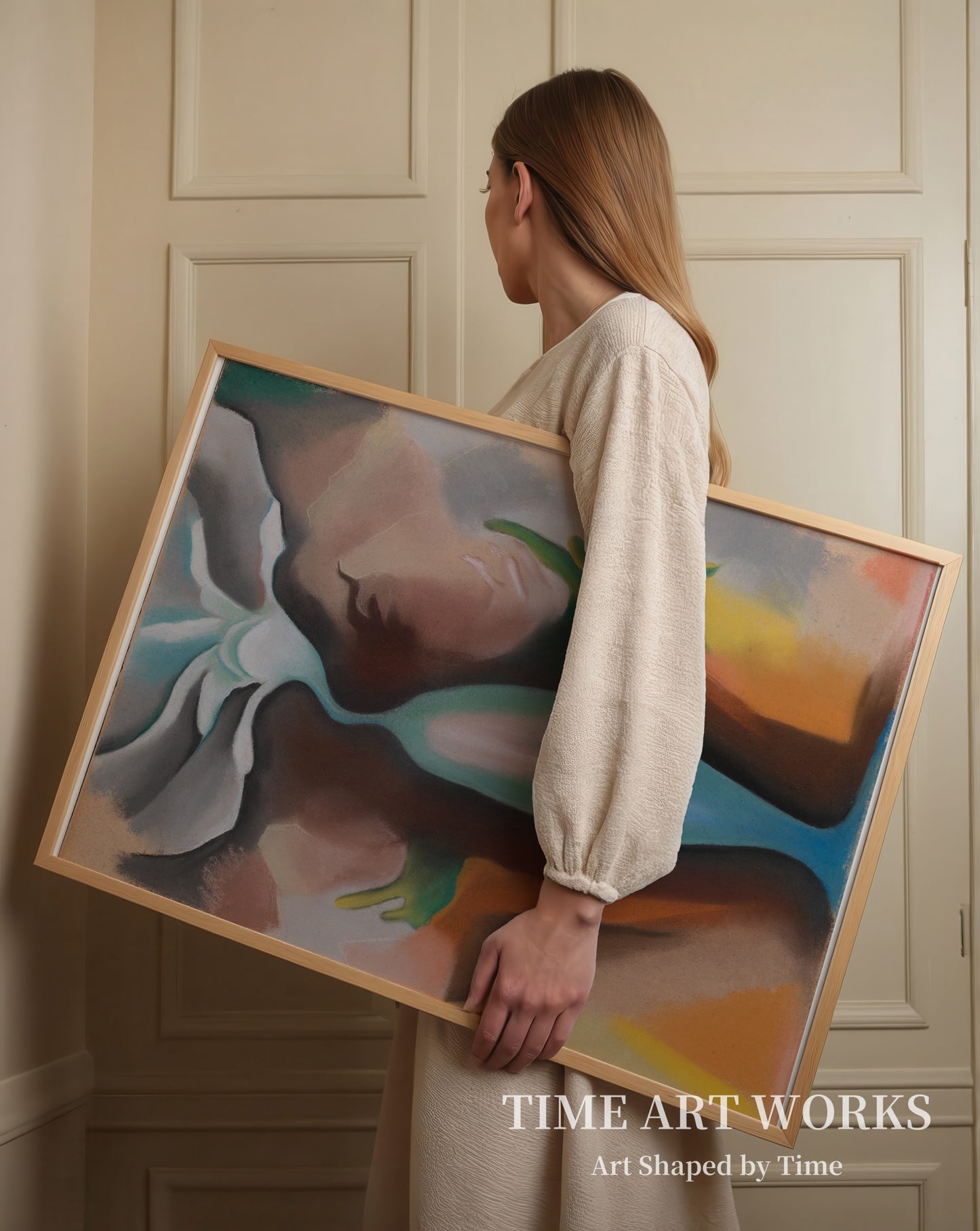 開花植物（Flowering Plant）— オキーフ、ジョージア州（O'Keeffe, Georgia）