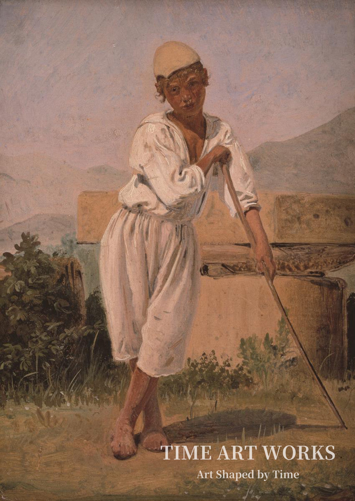 ポンペイの羊飼いの少年（En hyrdedreng fra Pompeji）— ハンセン、コンスタンティン（Hansen, Constantin）