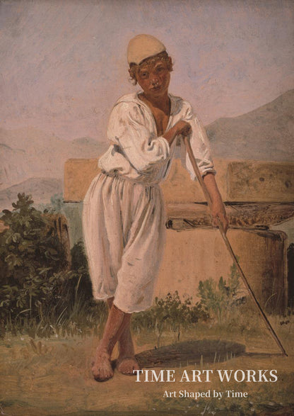 ポンペイの羊飼いの少年（En hyrdedreng fra Pompeji）— ハンセン、コンスタンティン（Hansen, Constantin）