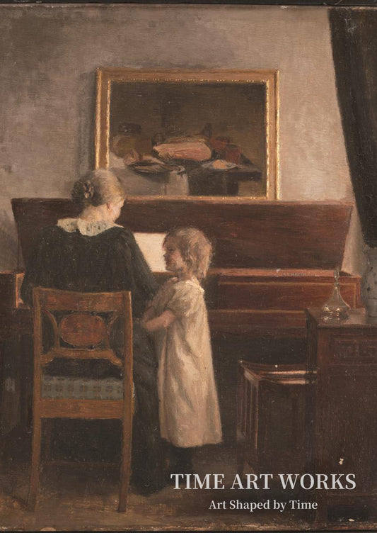 ピアノにて（Ved klaveret）— イルステッド、ピーター（Ilsted, Peter）