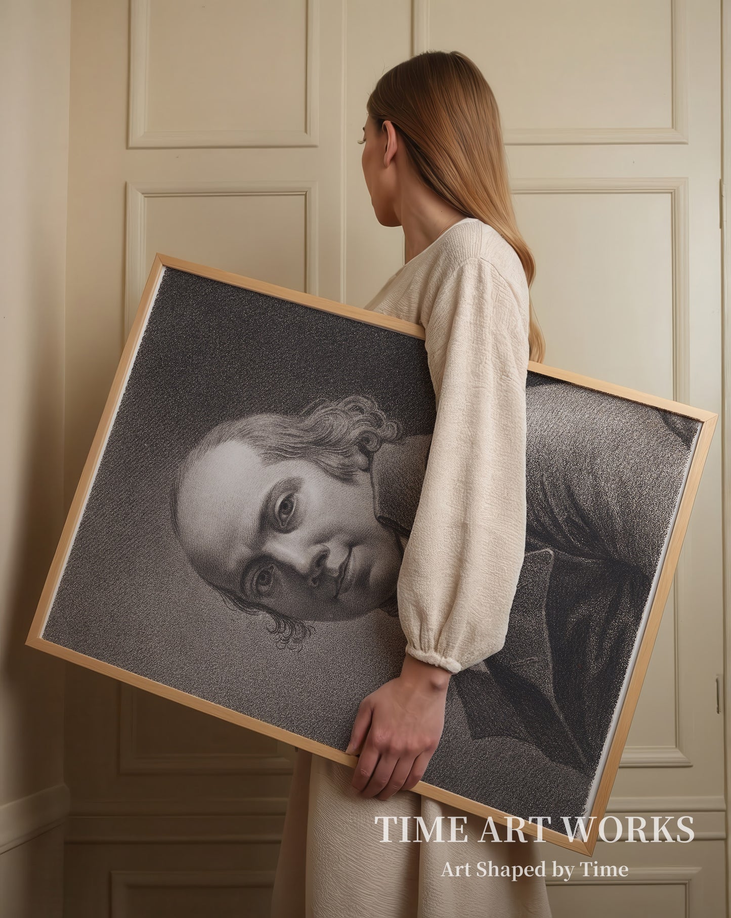 イェンス・ジュエルスの自画像（Jens Juels tegnede selvportræt）— クレメンス、JF（Clemens, J.F.）