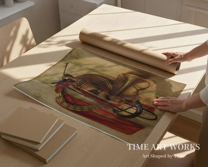 クリスチャン 5 世のパーフォース狩猟用装備を備えただまし絵（Trompe l'oeil med Christian Vs udstyr til parforcejagt）— ギスブレヒト、コルネリアス・ノルベルトゥス（Gijsbrechts, Cornelius Norbertus）