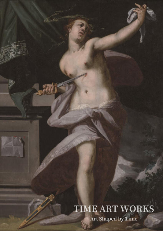 ルクレティアの自殺（Lukretias selvmord）— ブロエマールト、アブラハム（Bloemaert, Abraham）