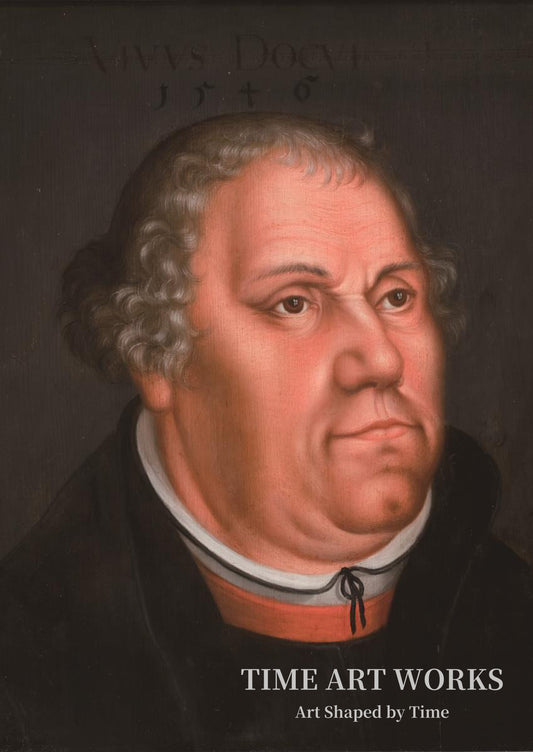 マルティン・ルター（1483-1546）の肖像（Portræt af Martin Luther (1483-1546)）— クラナッハ（II）、ルーカス（Cranach (II), Lucas）