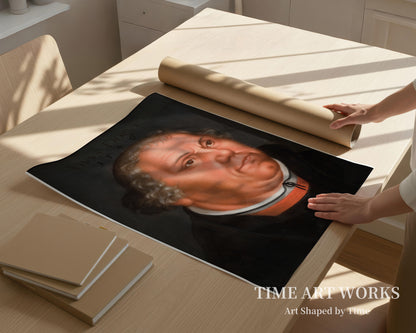 マルティン・ルター（1483-1546）の肖像（Portræt af Martin Luther (1483-1546)）— クラナッハ（II）、ルーカス（Cranach (II), Lucas）