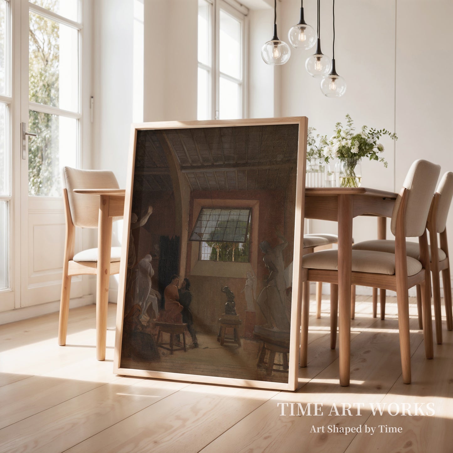 彫刻家イェンス・アドルフ・エリハウ（Billedhuggeren Jens Adolph Jerichau i sit atelier i Rom）— ヤコブセン、デビッド（Jacobsen, David）