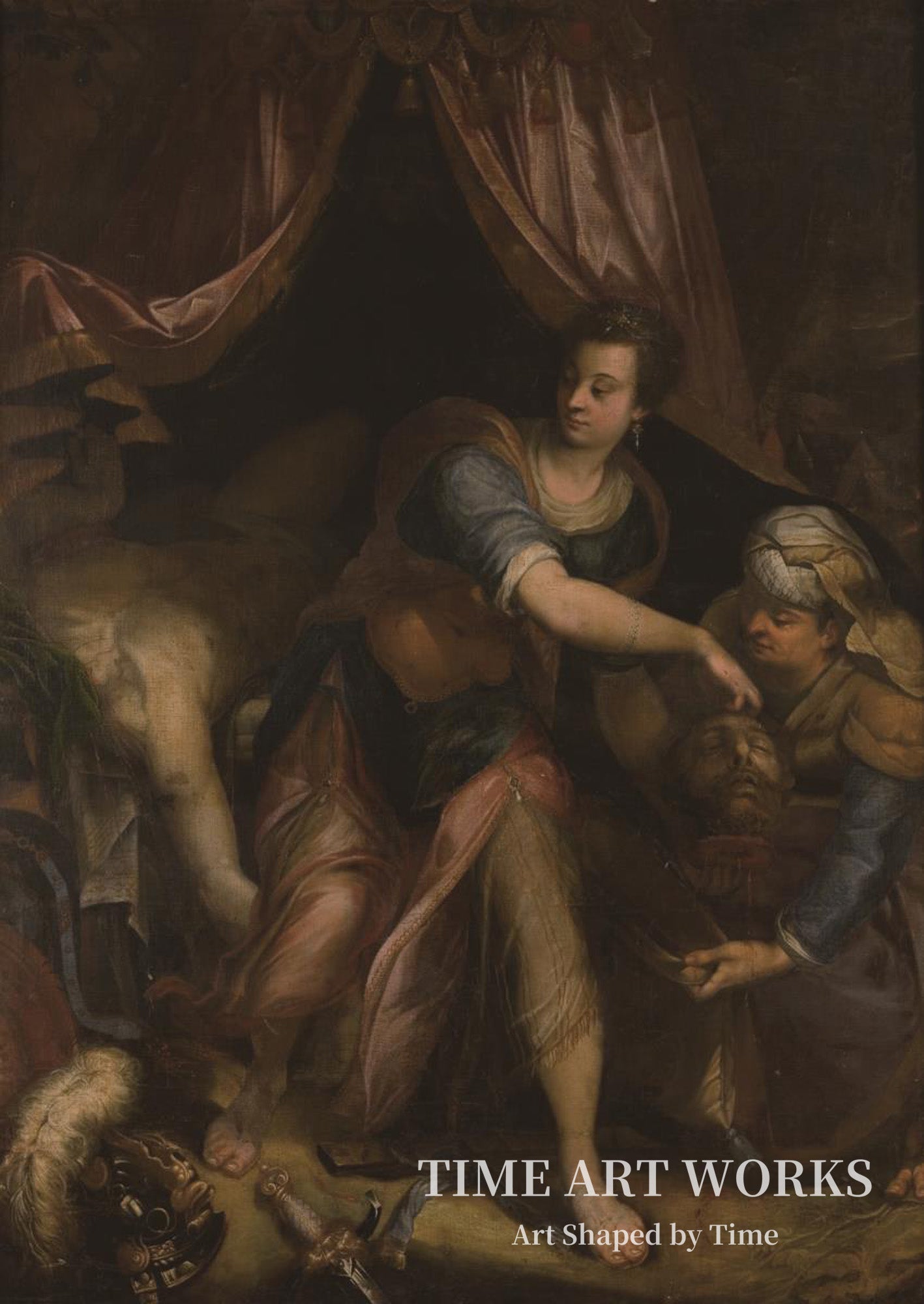 ホロフェルネスの首を持つユディト（Judith med Holofernes hoved）— カルヴァート、デニス（Calvaert, Denys）