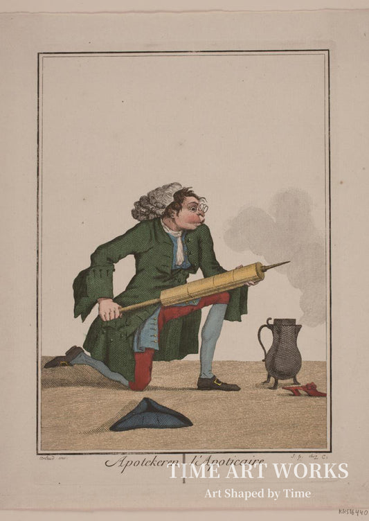 『薬剤師』（"Apotekeren"）— ゲオルク・クリスチャン・スクール（Schule, Georg Christian）
