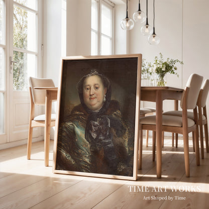 アントワネット・アマリーの肖像（Portræt af hertuginde Antoinette Amalie af Braunschweig-Wolfenbüttel）— ピロ、CG（Pilo, C.G.）