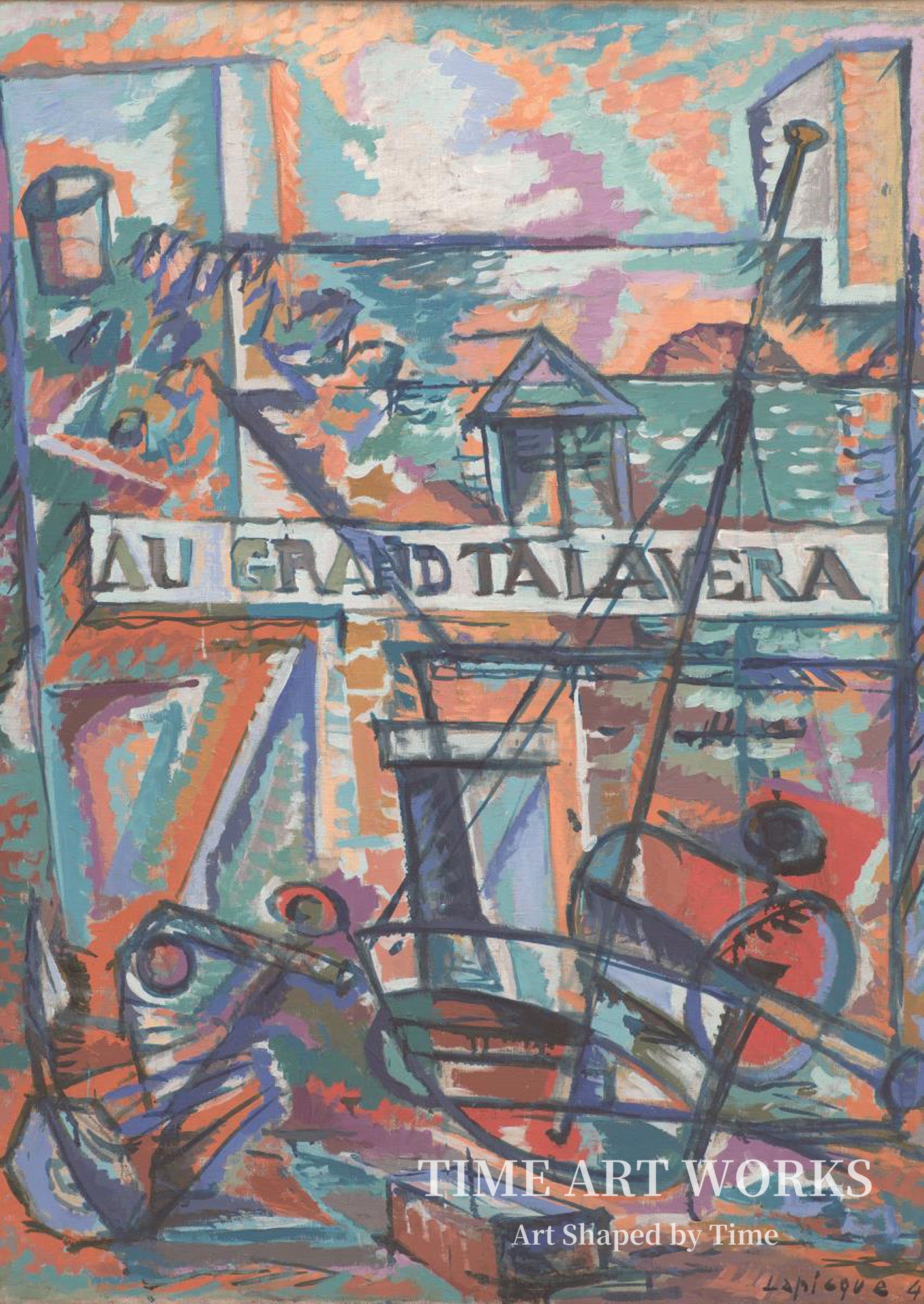 大タラベラにて（Au grand Talavera）— ラピック、シャルル（Lapicque, Charles）