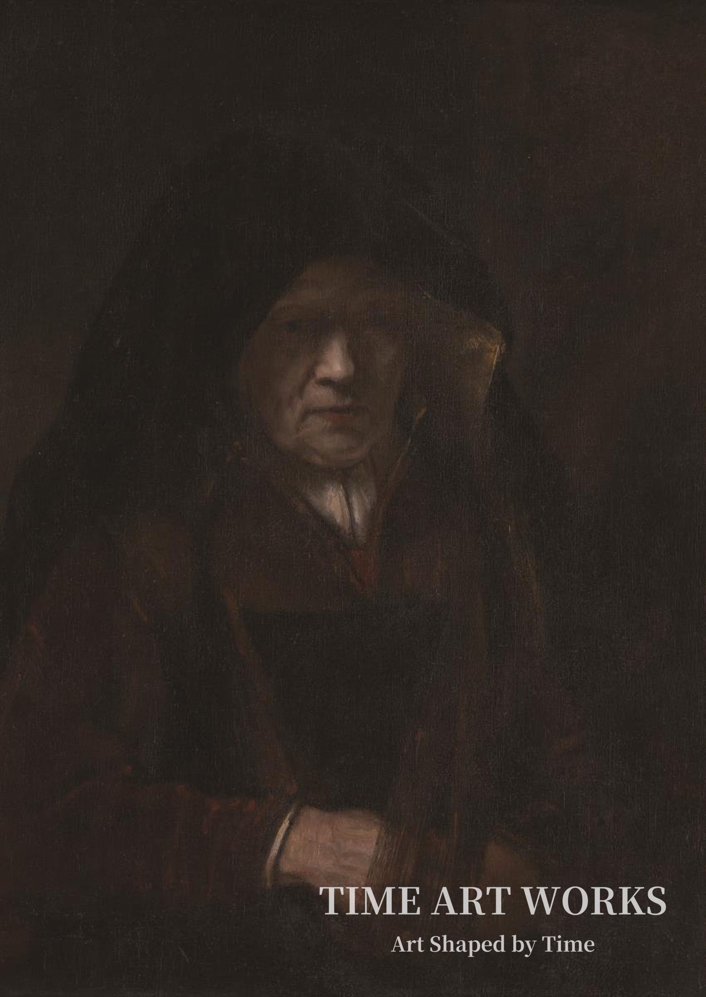 老妻（En gammel kone）— レンブラント・ファン・レイン（工房）（Rembrandt van Rijn (værksted)）