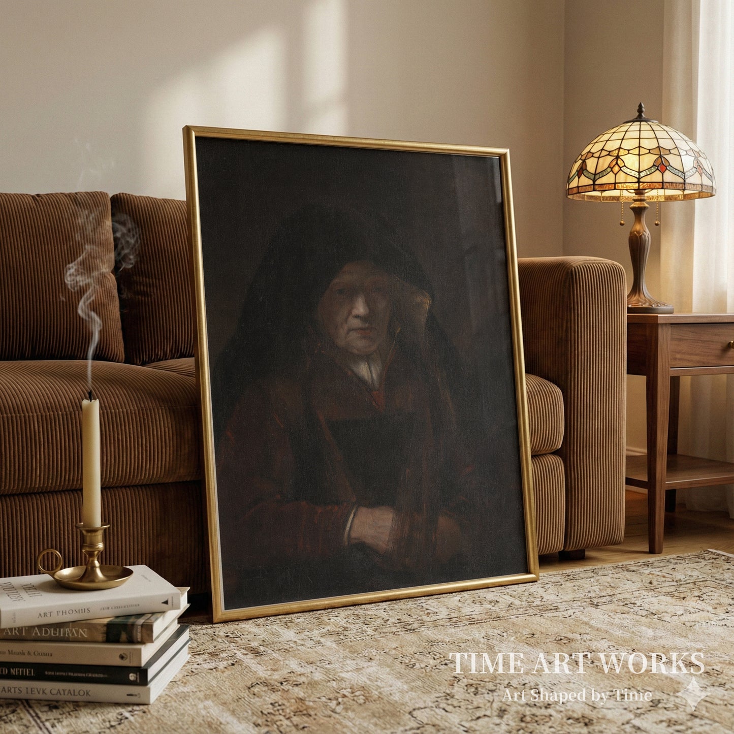老妻（En gammel kone）— レンブラント・ファン・レイン（工房）（Rembrandt van Rijn (værksted)）