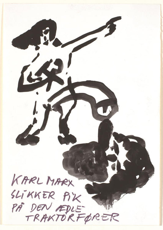 カール・マルクスと高貴な運転手（Karl Marx slikker pik på den ædle traktorfører）— カーステンセン、クラウス（Carstensen, Claus）