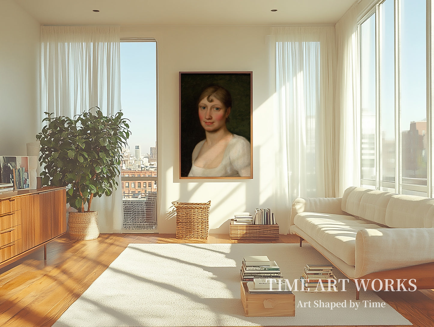 クリスティン・レベッカ・エッカースベルク（旧姓ヒッシング）、画家の最初の妻（Christine Rebekka Eckersberg, f. Hyssing, kunstnerens første hustru）— エッカースバーグ、C.W.（Eckersberg, C.W.）