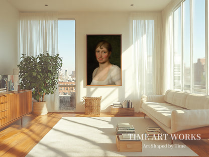 クリスティン・レベッカ・エッカースベルク（旧姓ヒッシング）、画家の最初の妻（Christine Rebekka Eckersberg, f. Hyssing, kunstnerens første hustru）— エッカースバーグ、C.W.（Eckersberg, C.W.）