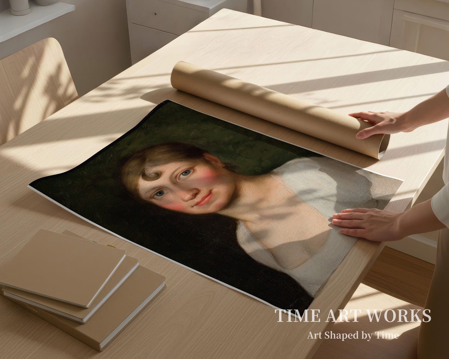 クリスティン・レベッカ・エッカースベルク（旧姓ヒッシング）、画家の最初の妻（Christine Rebekka Eckersberg, f. Hyssing, kunstnerens første hustru）— エッカースバーグ、C.W.（Eckersberg, C.W.）