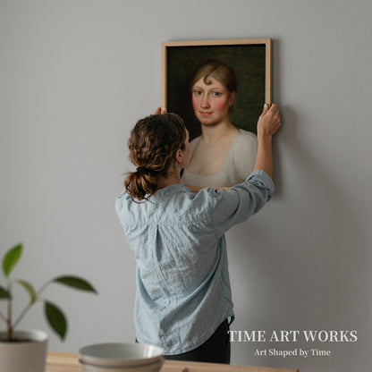 クリスティン・レベッカ・エッカースベルク（旧姓ヒッシング）、画家の最初の妻（Christine Rebekka Eckersberg, f. Hyssing, kunstnerens første hustru）— エッカースバーグ、C.W.（Eckersberg, C.W.）