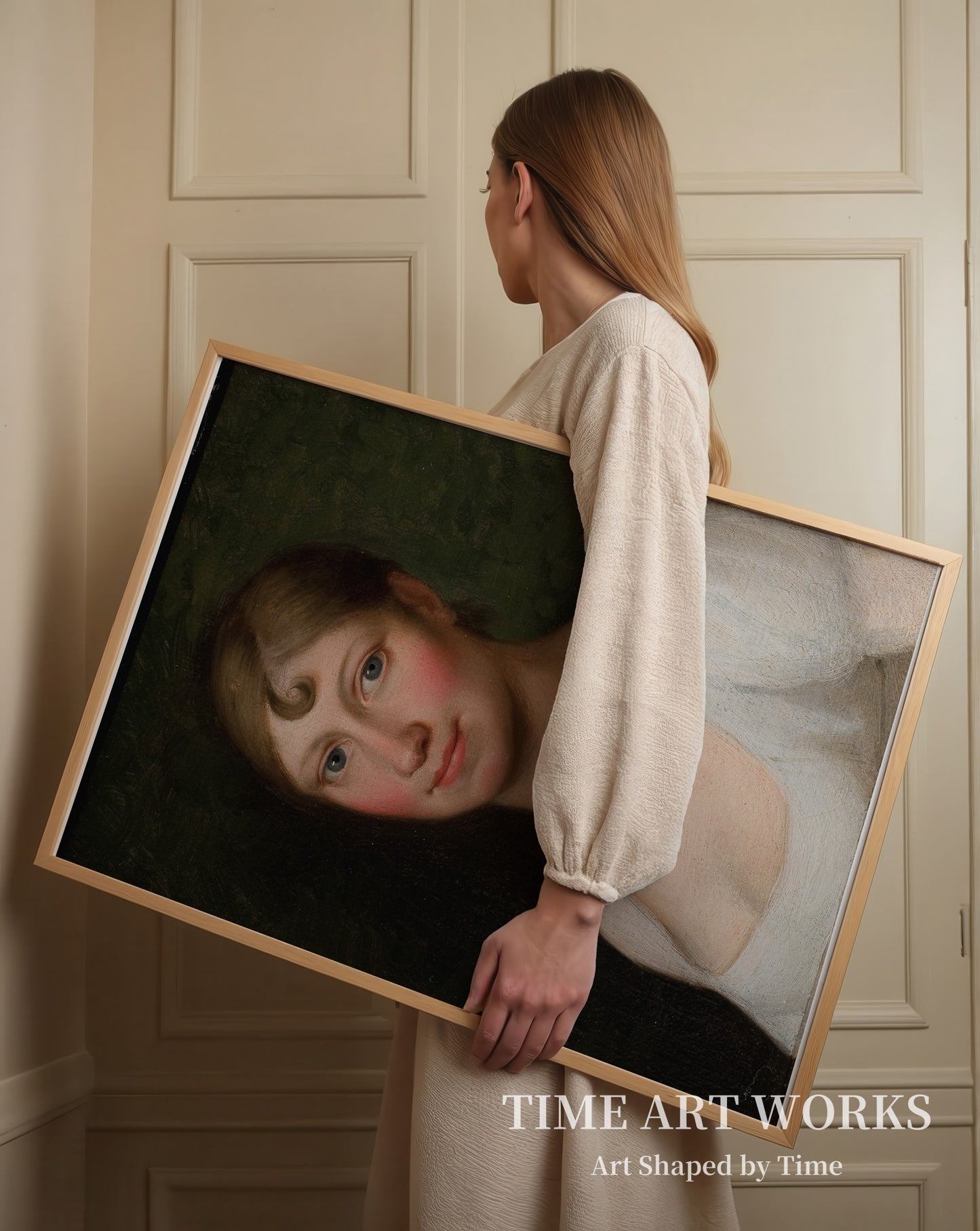 クリスティン・レベッカ・エッカースベルク（旧姓ヒッシング）、画家の最初の妻（Christine Rebekka Eckersberg, f. Hyssing, kunstnerens første hustru）— エッカースバーグ、C.W.（Eckersberg, C.W.）