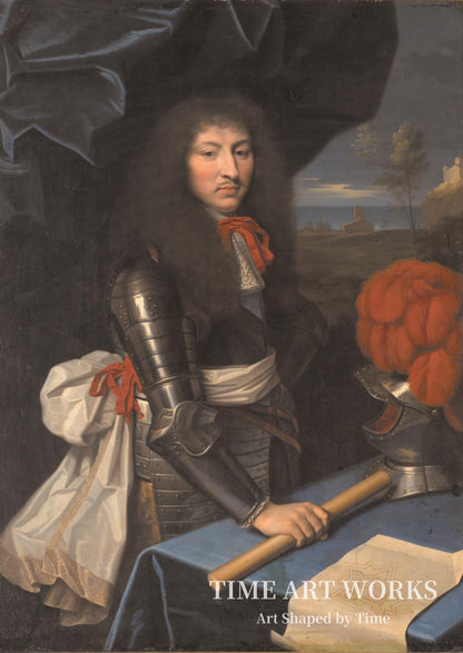 若き日のルイ14世（Louis XIV som ung）— ミニャール、ピエール（Mignard, Pierre）