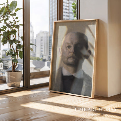 画家クリスチャン・ツァルトマン（Maleren Kristian Zahrtmann）— ハンマースホイ、ヴィルヘルム（Hammershøi, Vilhelm）