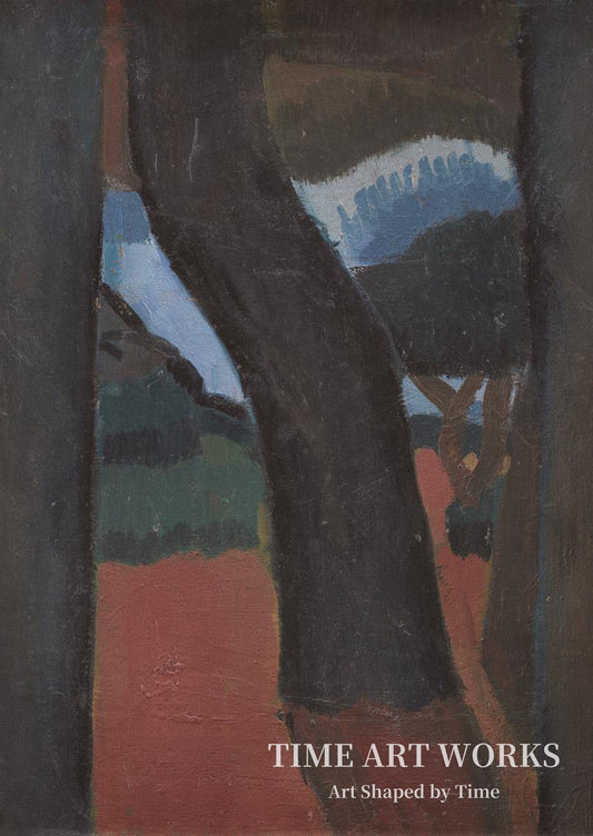 マルティーグの木々（Træer ved Martigues）— ドラン、アンドレ（Derain, André）