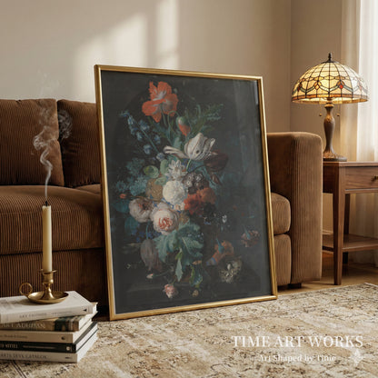 花瓶に生けられた花（Vase med blomster）— フイスム、ヤン・ファン（Huysum, Jan van）